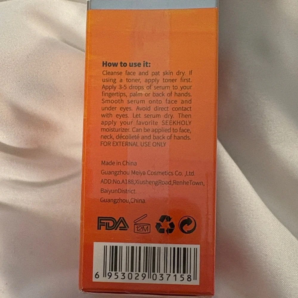 Seekholy Vitamin C  Essence Professional Facial Serum 30ml- New Sealed